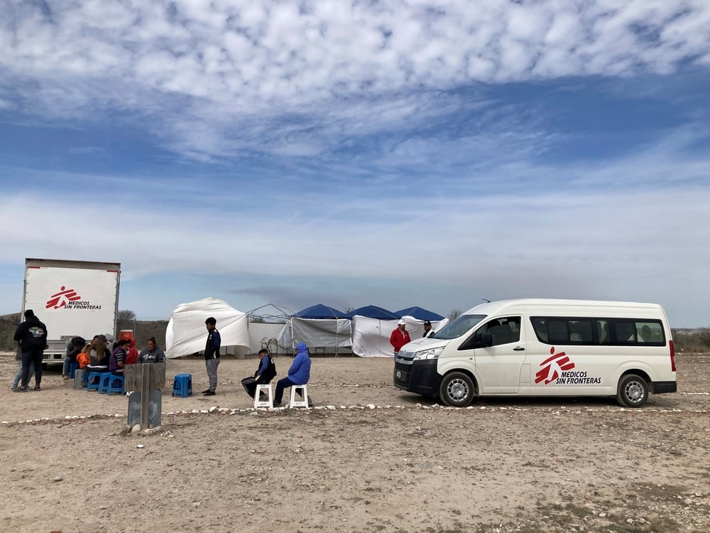 MSf trucks and staff in Mexico
