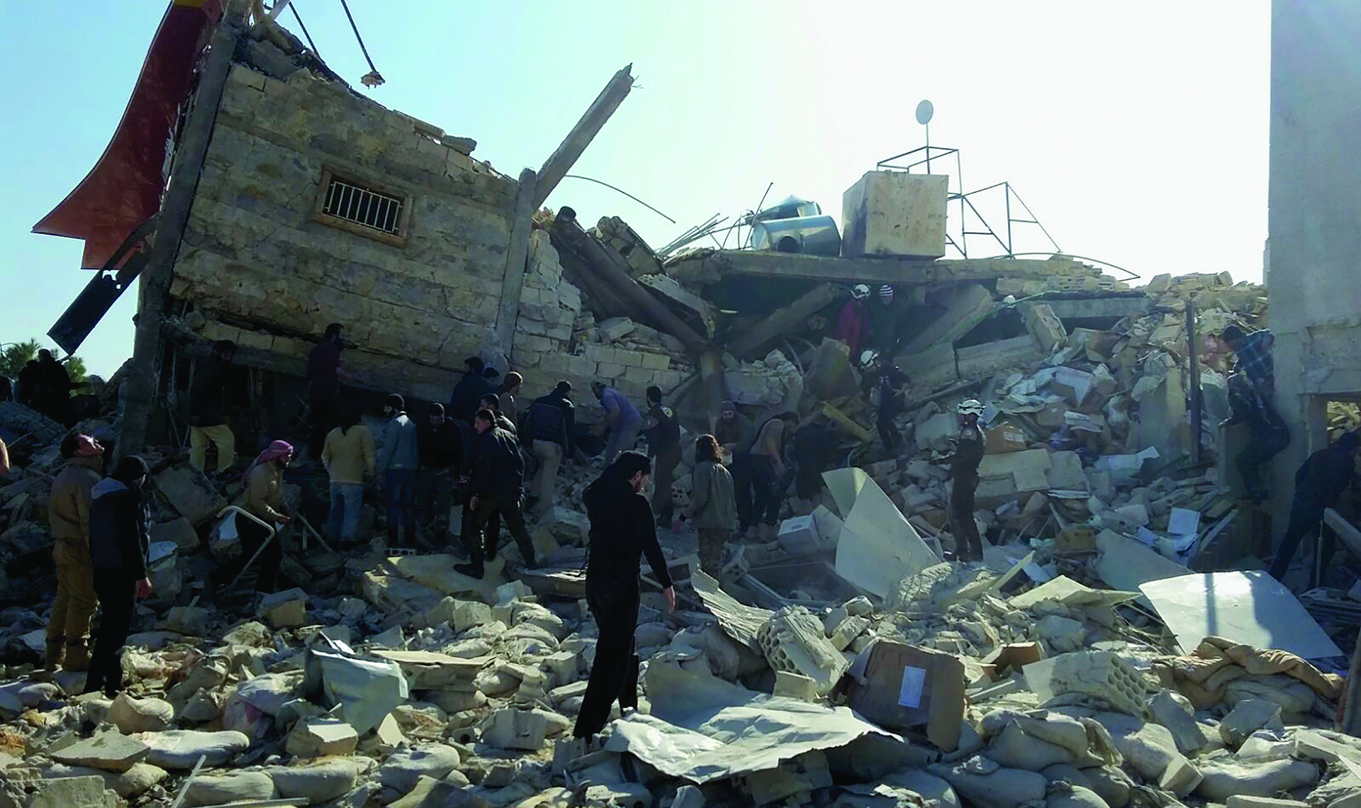 Un hôpital soutenu par MSF dans le nord de la Syrie a été détruit lors d